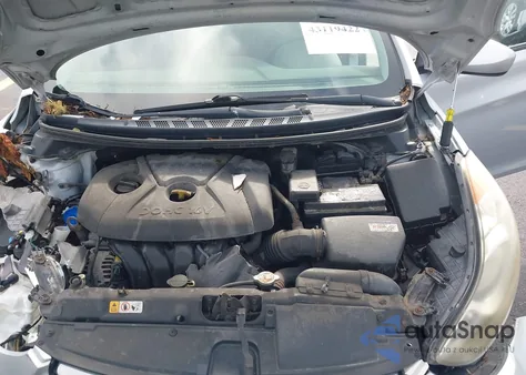 2012 Hyundai Elantra Gls (Ulsan Plant) из США, поврежденный, VIN KMHDH4AE7CU237038